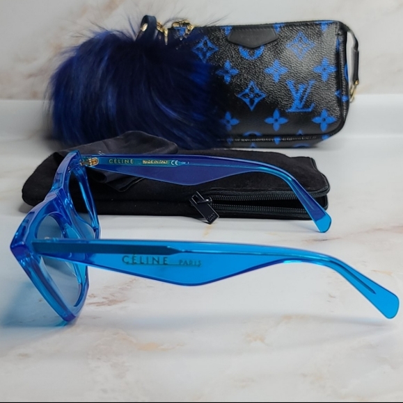 Sold Celine edge blue sunglasses - Picture 2 of 13